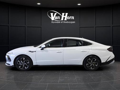 Serenity White 2025 Hyundai SONATA SEL