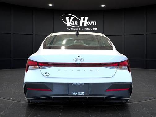 Serenity White 2025 Hyundai ELANTRA SE