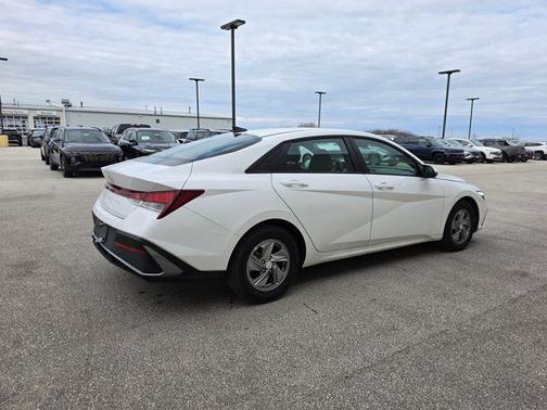 Serenity White 2025 Hyundai ELANTRA SE
