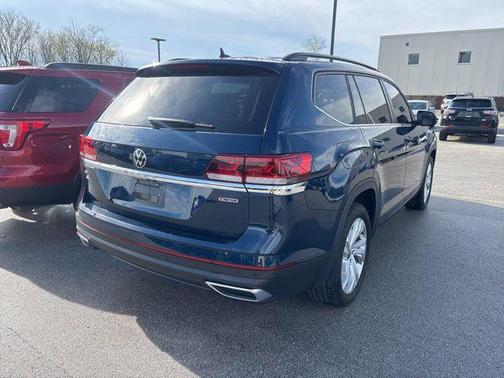 Blue 2021 Volkswagen Atlas 2.0T SE w/Technology 4MOTION