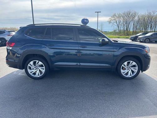 Blue 2021 Volkswagen Atlas 2.0T SE w/Technology 4MOTION