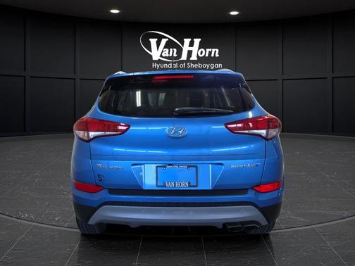Caribbean Blue 2017 Hyundai TUCSON Sport