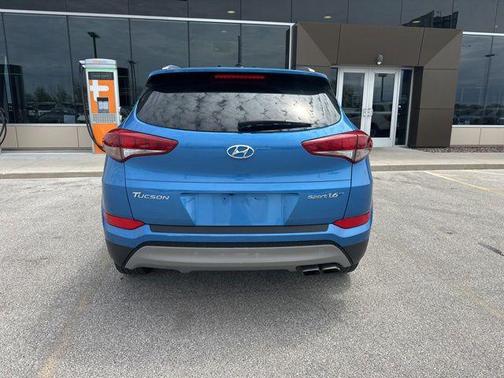 Caribbean Blue 2017 Hyundai TUCSON Sport