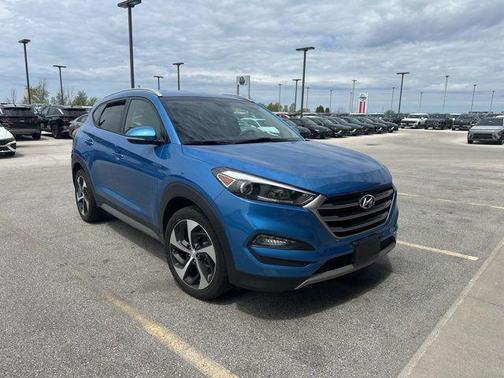 Caribbean Blue 2017 Hyundai TUCSON Sport