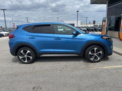 Caribbean Blue 2017 Hyundai TUCSON Sport