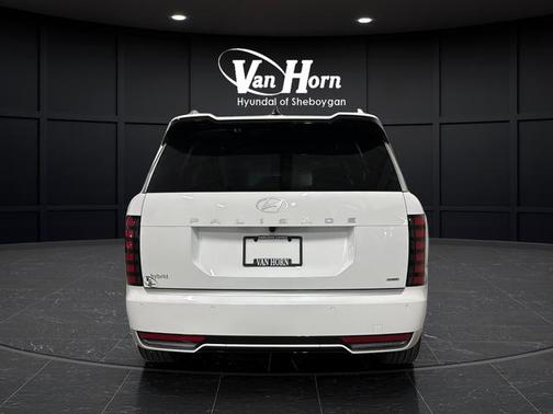 Creamy White Pearl 2026 Hyundai Palisade Hybrid Calligraphy