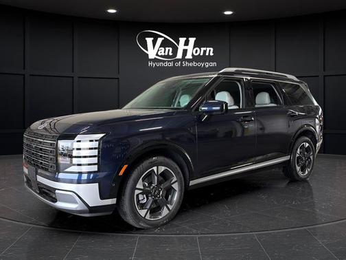 Classy Blue Pearl 2026 Hyundai Palisade Hybrid Limited