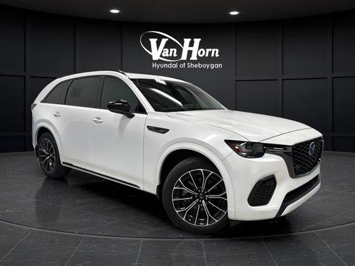 Rhodium White Premium 2025 Mazda CX-70 3.3 Turbo S Premium