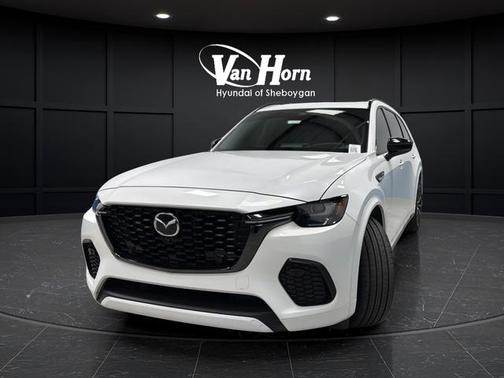 Rhodium White Premium 2025 Mazda CX-70 3.3 Turbo S Premium