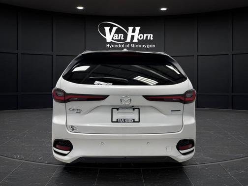 Rhodium White Premium 2025 Mazda CX-70 3.3 Turbo S Premium
