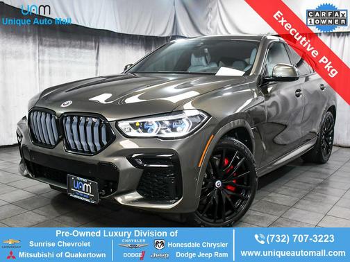 Manhattan Green Metallic 2023 BMW X6 xDrive40i