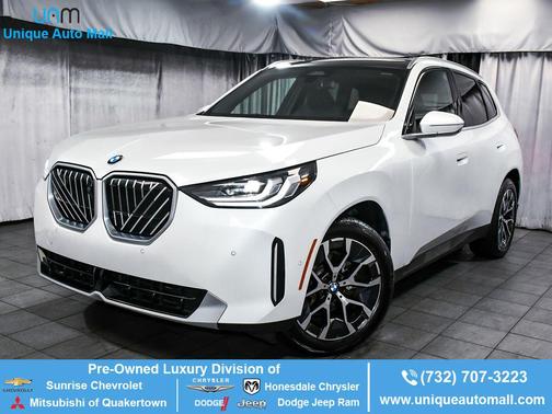 Mineral White Metallic 2025 BMW X3 30 xDrive