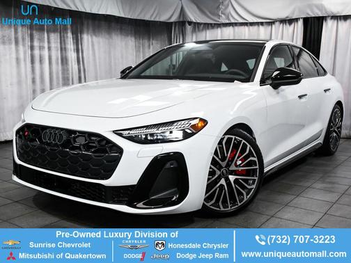 Glacier White Metallic 2025 Audi S5 3.0T Prestige