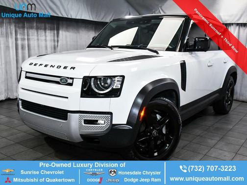 White 2021 Land Rover Defender 110 SE