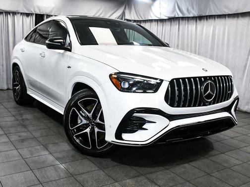 White 2025 Mercedes-Benz AMG GLE 53 4MATIC+ Coupe
