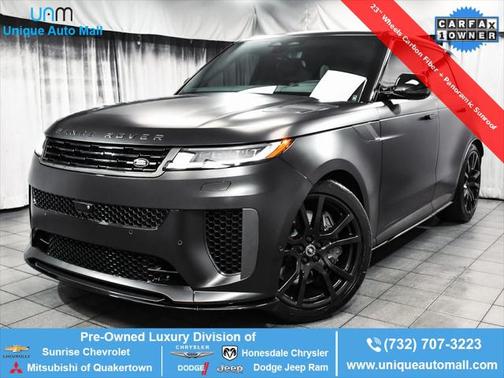 2024 Land Rover Range Rover Sport SV Edition One Obsidian Black