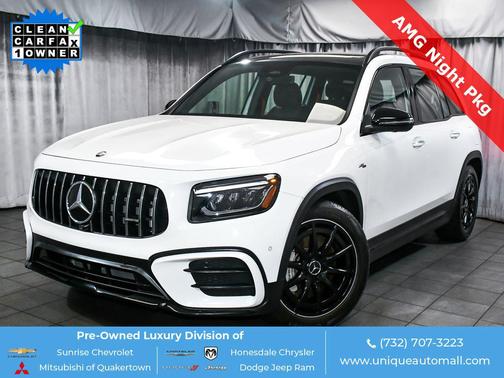 Polar White 2025 Mercedes-Benz AMG GLB 35 4MATIC