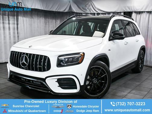 Polar White 2025 Mercedes-Benz AMG GLB 35 4MATIC