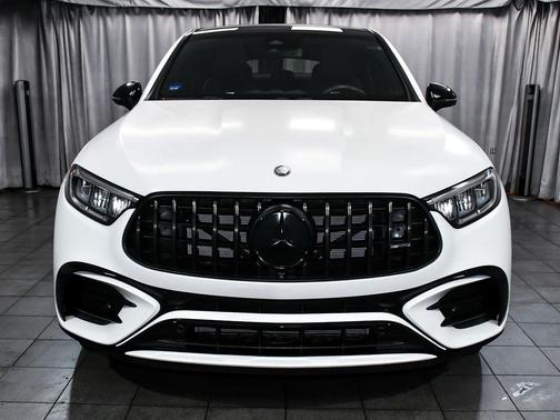 Polar White 2024 Mercedes-Benz AMG GLC 43 4MATIC Coupe