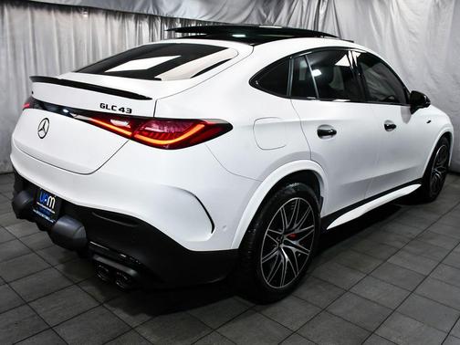 Polar White 2024 Mercedes-Benz AMG GLC 43 4MATIC Coupe
