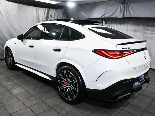 Polar White 2024 Mercedes-Benz AMG GLC 43 4MATIC Coupe