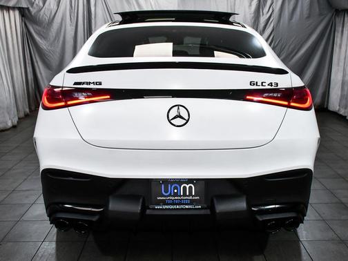 Polar White 2024 Mercedes-Benz AMG GLC 43 4MATIC Coupe