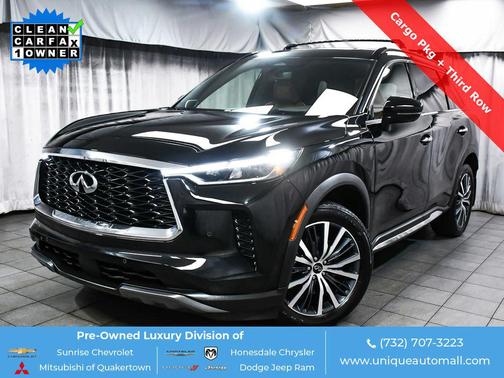 Mineral Black 2025 INFINITI QX60 AUTOGRAPH