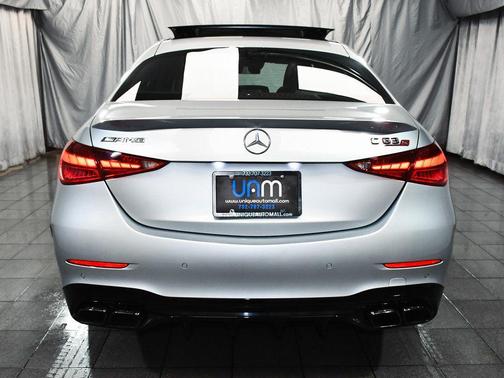 Cirrus Silver Metallic 2024 Mercedes-Benz AMG C 63 S E Performance