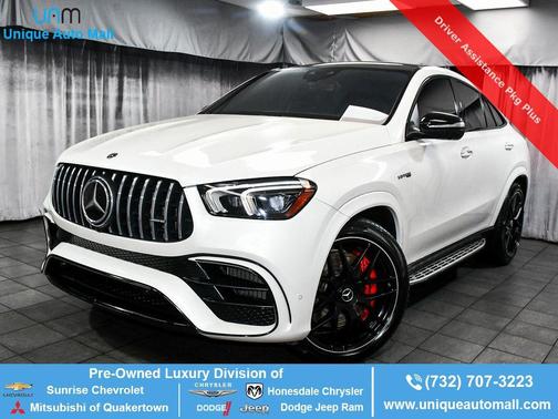 designo Diamond White Metallic 2021 Mercedes-Benz AMG GLE 63 S 4MATIC+ SUV
