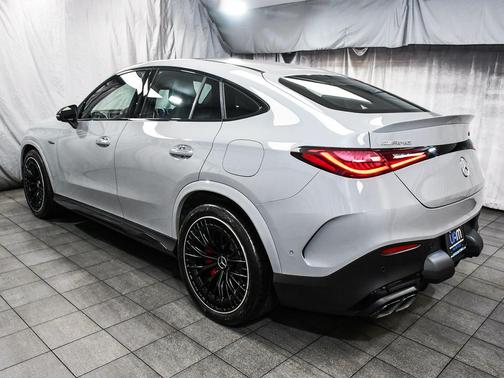 Gray 2025 Mercedes-Benz AMG GLC 63 S E Performance 4MATIC Coupe