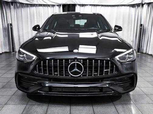 Black 2024 Mercedes-Benz AMG C 43 4MATIC