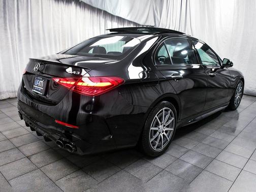 Black 2024 Mercedes-Benz AMG C 43 4MATIC