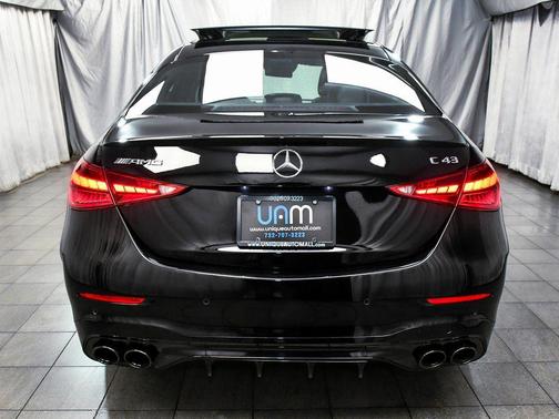 Black 2024 Mercedes-Benz AMG C 43 4MATIC