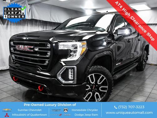 Onyx Black 2022 GMC Sierra 1500 Limited AT4 Truck