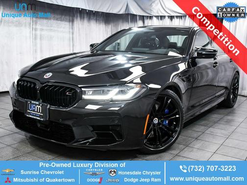 Black Sapphire Metallic 2022 BMW M5 Competition