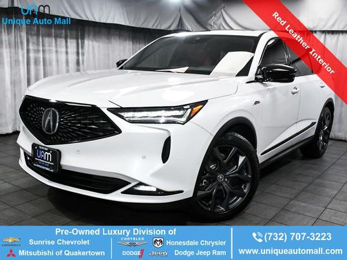 Platinum White Pearl 2024 Acura MDX A-SPEC