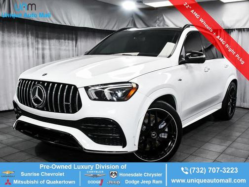 White 2022 Mercedes-Benz AMG GLE 53 4MATIC SUV