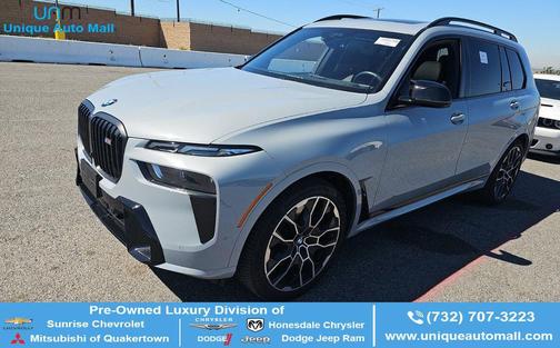 Brooklyn Grey Metallic 2025 BMW X7 M60i