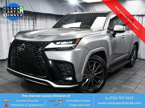 Atomic Silver 2024 Lexus LX 600 F SPORT HANDLING