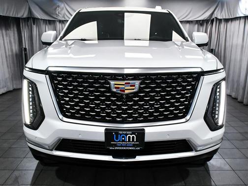 Crystal White Tricoat 2025 Cadillac Escalade Premium Luxury