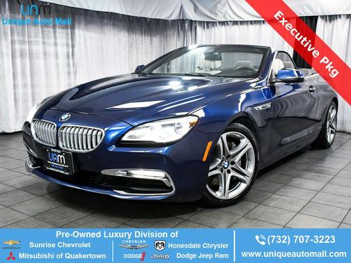 Mediterranean Blue Metallic 2018 BMW 650 i xDrive