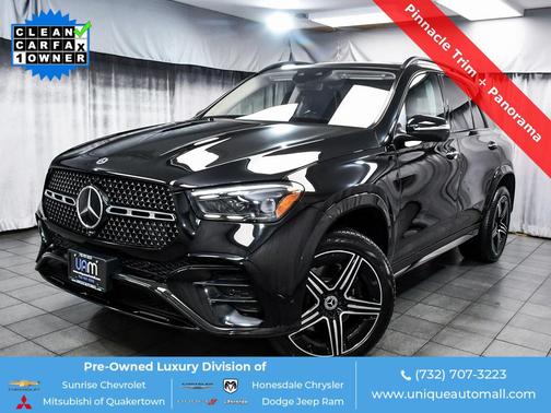 Obsidian Black Metallic 2024 Mercedes-Benz GLE 580 AWD 4MATIC SUV