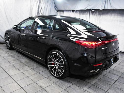 Obsidian Black Metallic 2023 Mercedes-Benz AMG EQE 4MATIC+