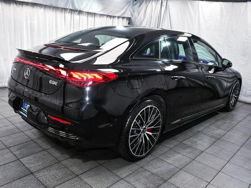 Obsidian Black Metallic 2023 Mercedes-Benz AMG EQE 4MATIC+
