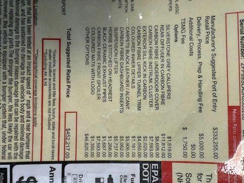 2024 Ferrari 296 GTB GTB