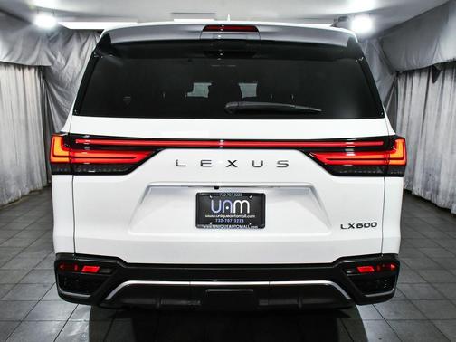 Ultra White 2024 Lexus LX 600 F SPORT