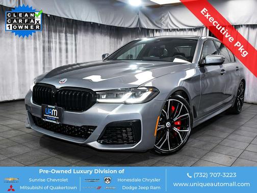 Skyscraper Gray Metallic 2023 BMW M550 i Xdrive