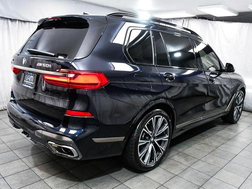 Carbon Black Metallic 2020 BMW X7 M50i