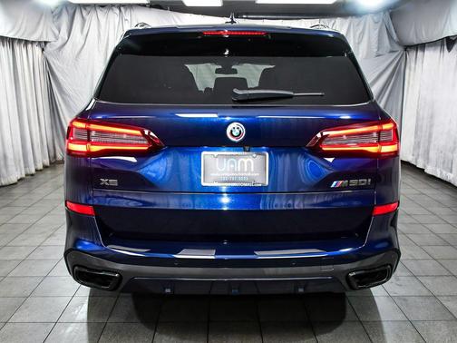 Tanzanite Blue II Metallic 2023 BMW X5 M50i