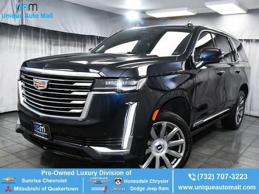 Dark Moon Blue Metallic 2022 Cadillac Escalade Premium Luxury Platinum